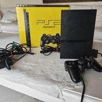 PlayStation 2 Slim - Console con scatola, memory c