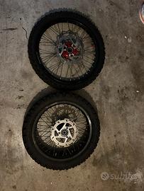 Ruote enduro fantic  50
