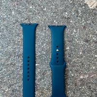 Cinturino Apple Watch Sport 45mm Blu Abisso