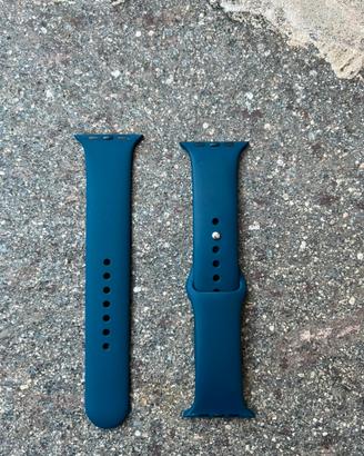 Cinturino Apple Watch Sport 45mm Blu Abisso