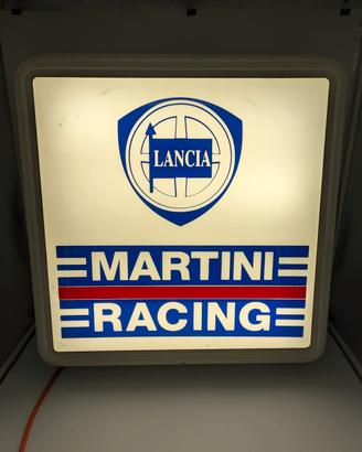Insegna Pubblicitaria Luminosa LANCIA MARTINI 