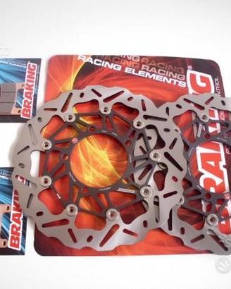 Coppia dischi freno braking yamaha yzf r1 r1m