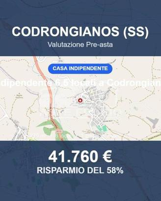 Immobile in asta di 270 m² a Codrongianos