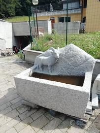 Fontana gran paradiso in granito