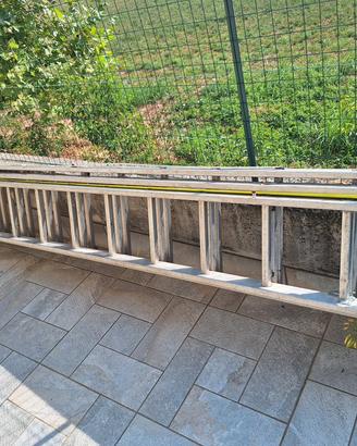 scala a sfilo di alluminio