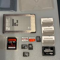 Micro SD , SD, varie capacità