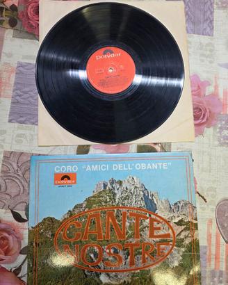 Disco LP 33 giri "Cante Nostre"