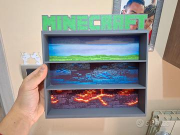 Espositore minecraft Kinder Joy 2026 