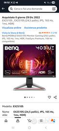 BenQ MOBIUZ EX2510S Monitor Gaming (24,5 pollici, 