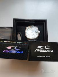 orologio uomo  chronotec  acciaio come nuovo
