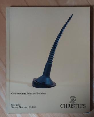 CATALOGO 1990 CHRISTIES NEW YORK 