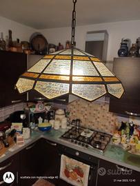 Lampadario Antico Tiffany