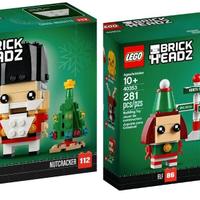 LEGO 40274 Brickheadz Mr. & Mrs. Claus 40353 Renna