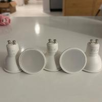 5 Lampadine LED GU10 6W 500LM 120° 3000K BENEITO