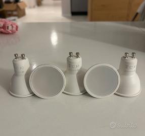 5 Lampadine LED GU10 6W 500LM 120° 3000K BENEITO