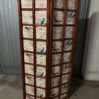 Separè legno e carta