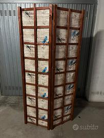 Separè legno e carta