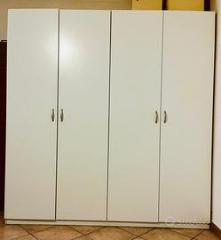 Armadio bianco grande capienza