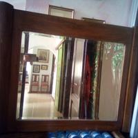 Specchio da Comò in Legno Massiccio
