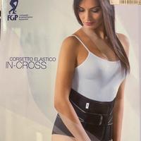 Corsetto elastico in cross