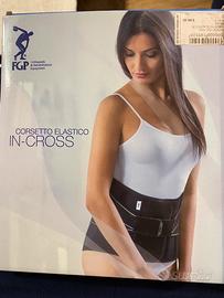 Corsetto elastico in cross