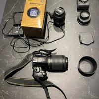 Nikon D40 - 18-55 - 55-200 VR - accessori