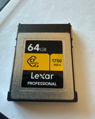 Lexar Professional CFexpress Type B GOLD 64GB