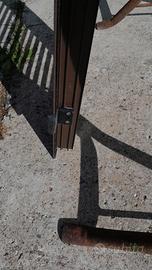 Telaio e persiane in alluminio 