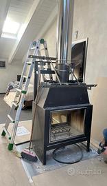 Camino bifacciale a legna Palazzetti