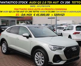 AUDI Q3 40 D AUT SPORTBACK CV 200 TETTO