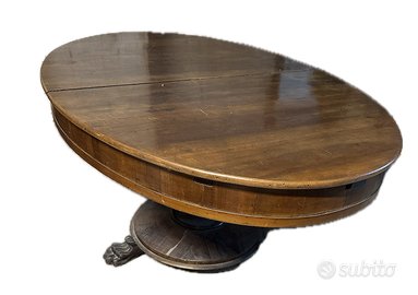 Tavolo in legno stile impero