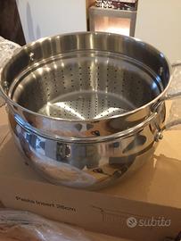 Tupperware casseruola 7,6l coperchio e inserto pas