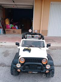 JEEP ELETTRICA BAMBINI 12V GRANDE DIMENSIONE