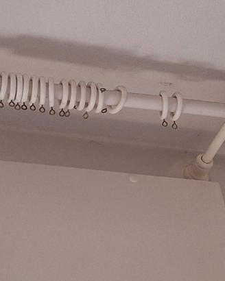 Bastone per tenda con installazione a soffitto, re