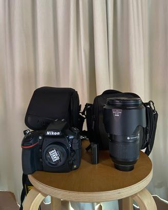 Nikon D810 + Obiettivo 24-70 con stabilizzatore