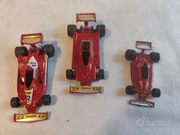 Lotto 3 Modellini Vintage Polistil Ferrari F1