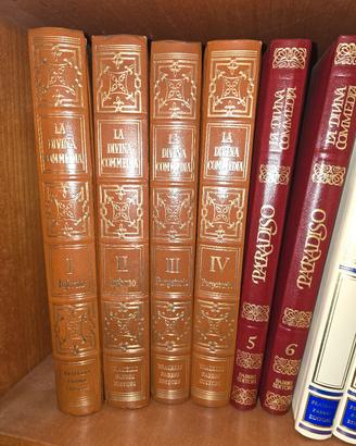 La Divina Commedia di Dante Alighieri in 6 volumi