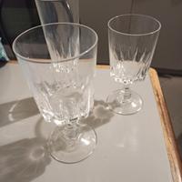 Bicchieri in cristallo 