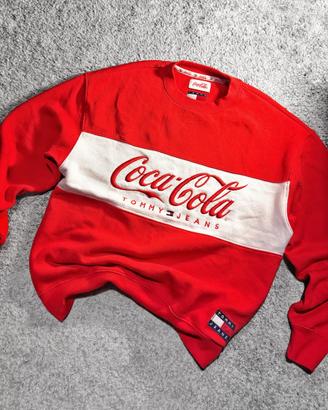 Tommy Hilfiger Jeans x Coca-Cola Felpa rossa (S)
