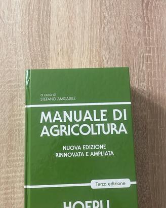 Manuale di agricoltura  nuovo