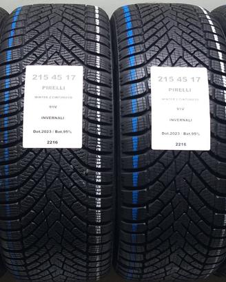 4 GOMME 215 45 17 PIRELLI A2216