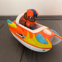 PAW PATRIL PERSONAGGIO ZUMA scafo bianco