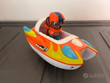 PAW PATRIL PERSONAGGIO ZUMA scafo bianco