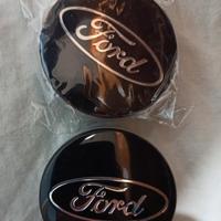 Coprimozzi Ford neri diametro 52 mm