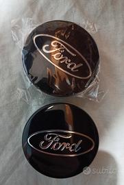 Coprimozzi Ford neri diametro 52 mm