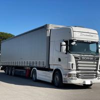 Scania r 560 + semirimorchio kogel centina 2014