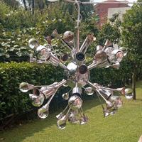 lampadario Sputnik Gaetano Sciolari 1970