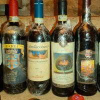 4 Vini Brunello di Montalcino Frescobaldi, Barbi..