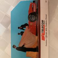 Scheda telefonica ferrari