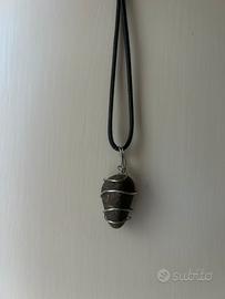 Abyss - collana artigianale in acciaio inox